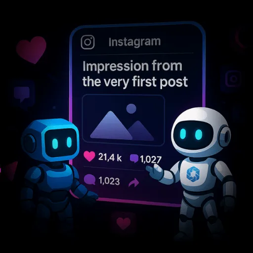 thumbnail post instagram impressions from the very first porst